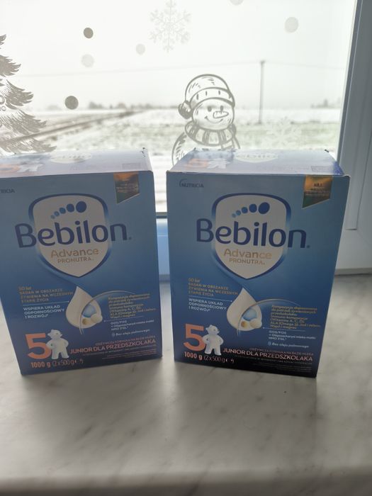 Mleko Bebilon Advance 5 1000g - dwa opakowania