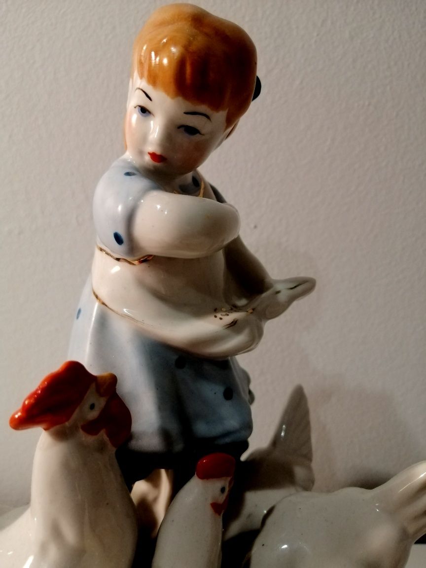 Figurka porcelana Lomonosow ZSRR Mińsk