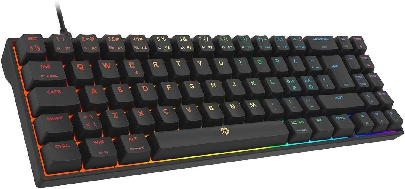 DREVO Calibur V2 TE RGB 60% przewodowa mechaniczna klawiatura