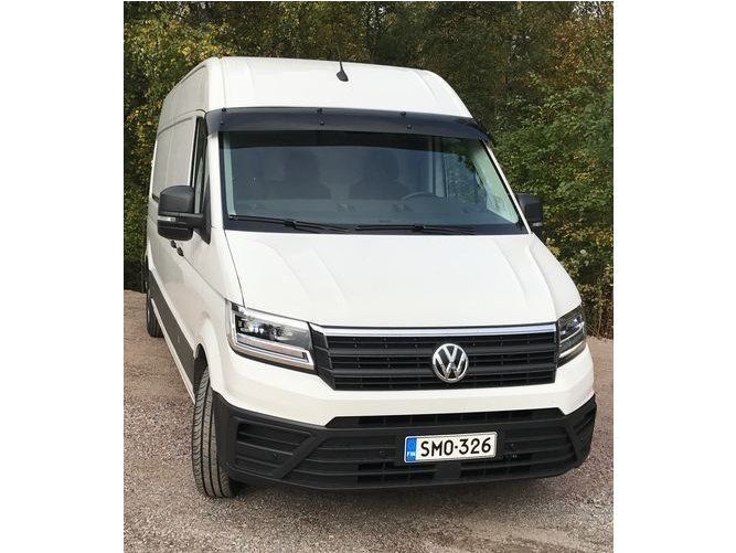 Volkswagen Crafter 2018+, MAN TGE Дефлектор капота (мухобойка) EuroCap