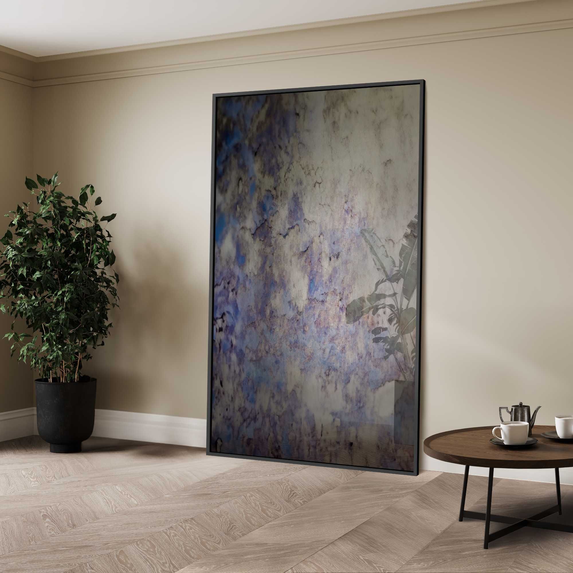 Lustro łazienkowe w drewnianej ramie 1503 o wymiarze 100x200 - ALFARAM