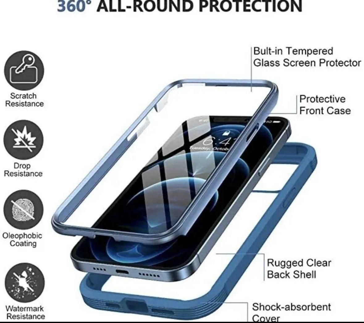 etui Miracase Glass do iPhone’a 12 Pro Max 6,7