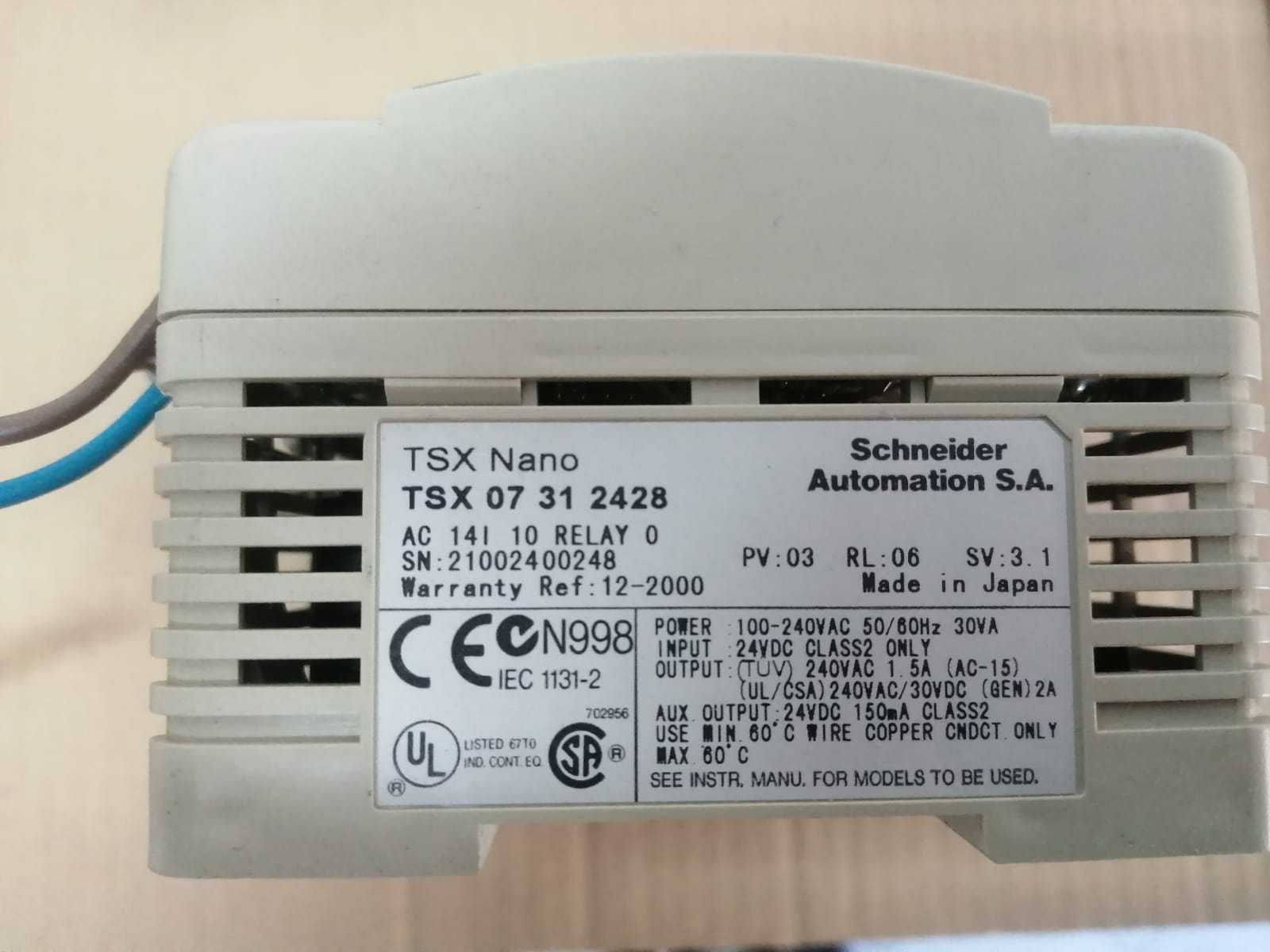 Schneider PLC Modicon TSX Nano