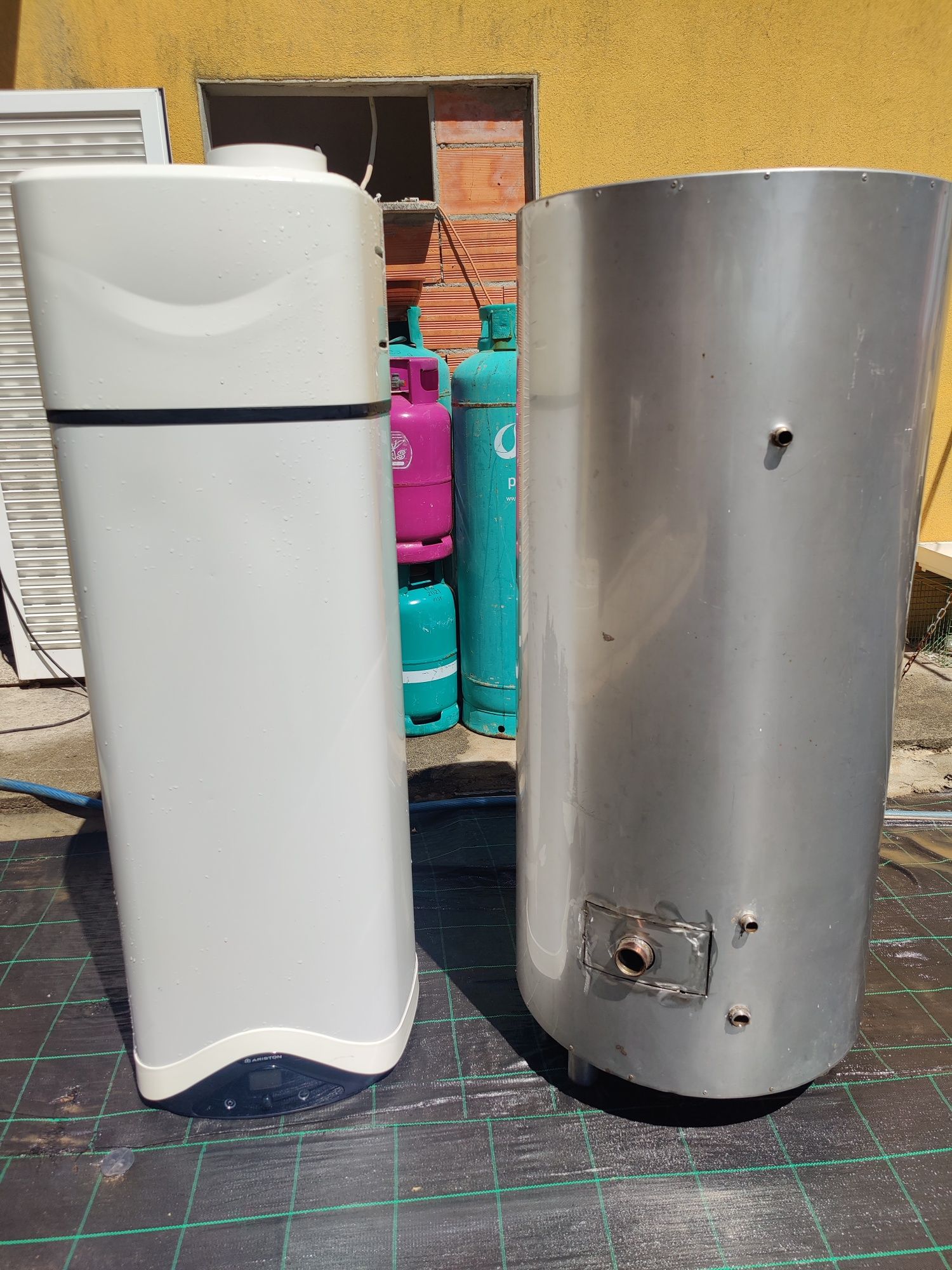 bomba de calor Ariston+ termo acumulador