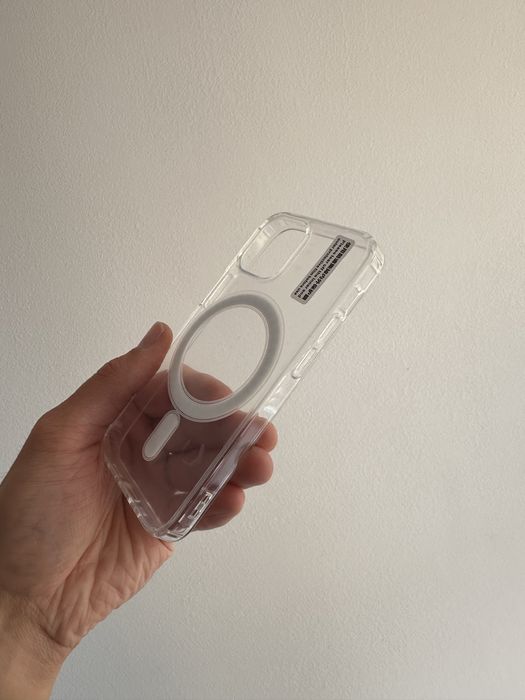 Etui przeźroczyste MagSafe + SZKŁO hartowane do iPhone 13 MINI