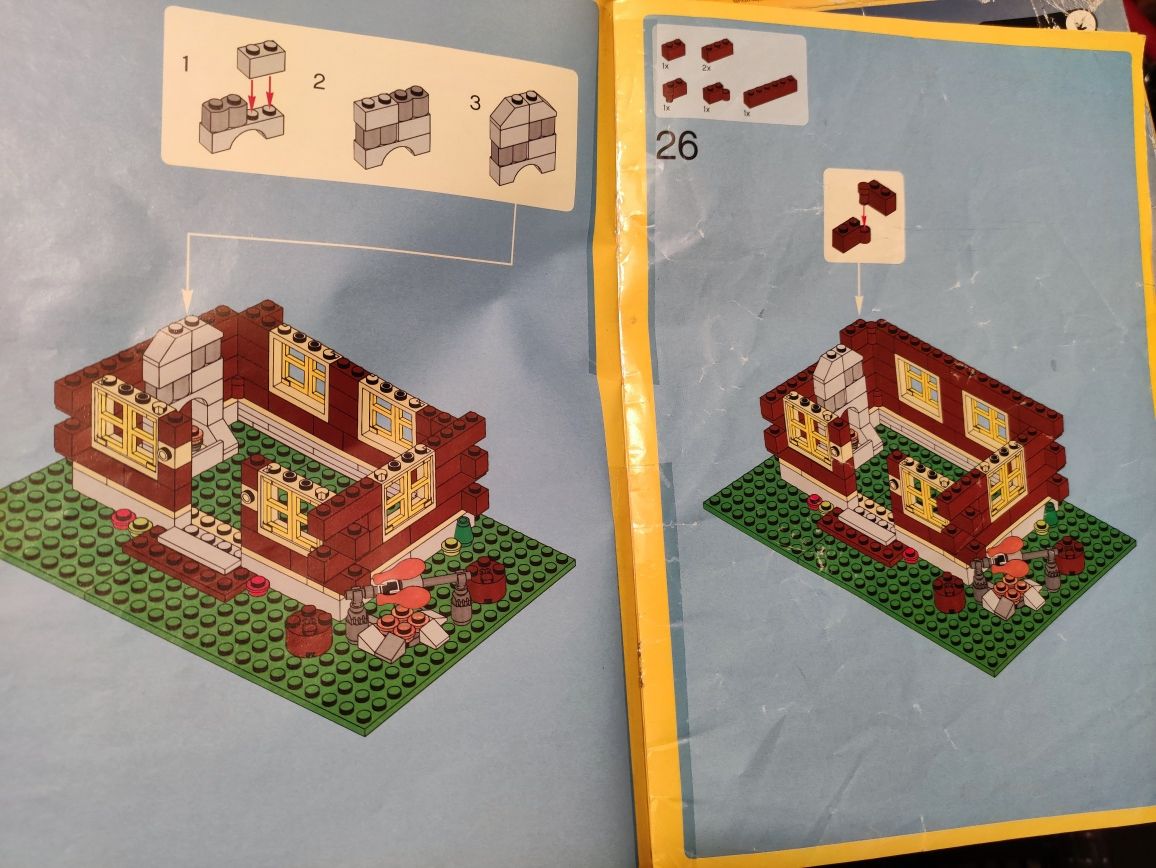 LEGO zestaw Creator 5766, klocki instrukcja opakowanie.