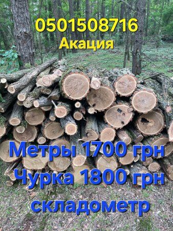 Дрова акации            .