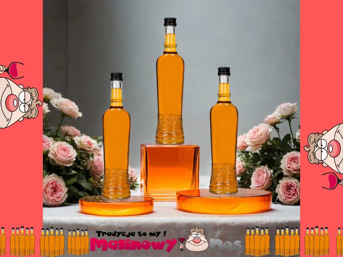 Zestaw 10 sztuk Butelka szklana Toast 500 ml na zakrętkę