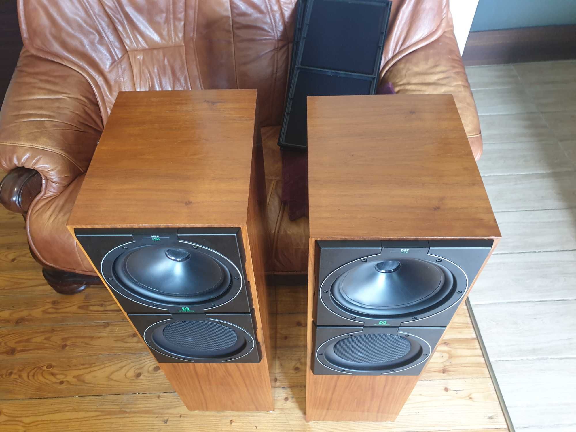 KEF C95 super kolumny
