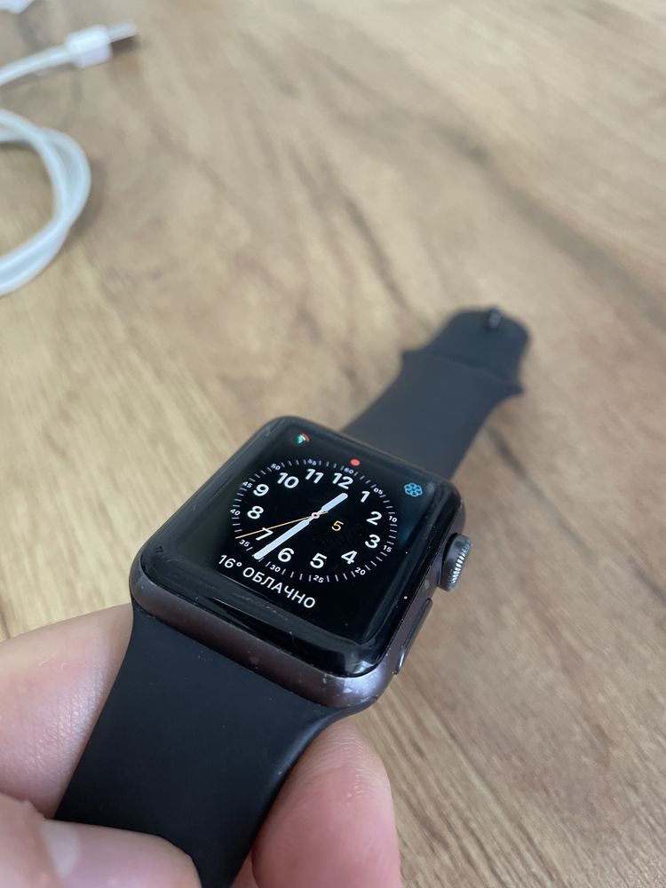 Часы Apple watch series 3 38mm Black