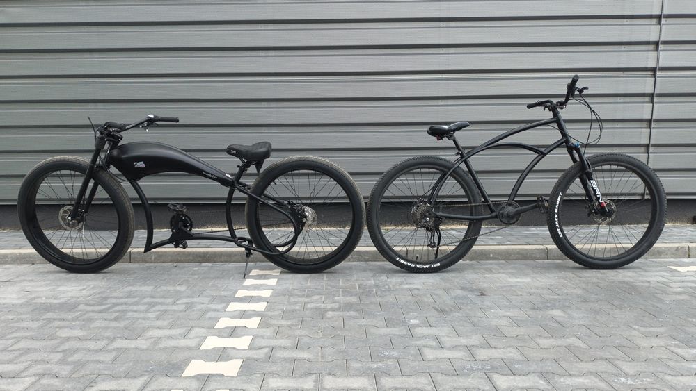 Extremalny superduży rower  Custom Stretch Cruiser e'Bike ready 29x3.0