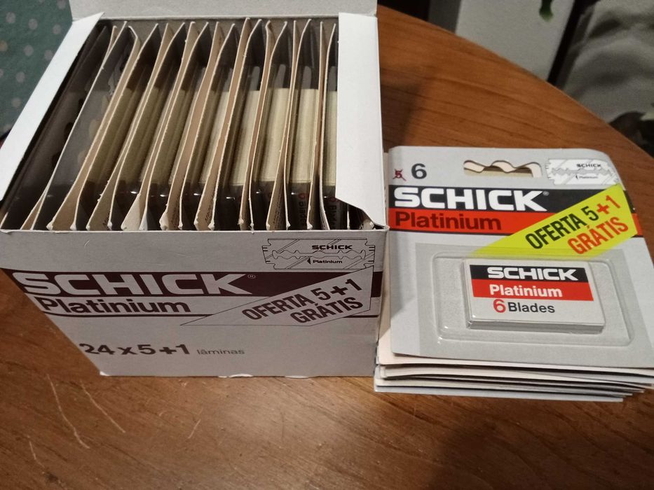 Lâminas da barbear Schick Super Platinium
