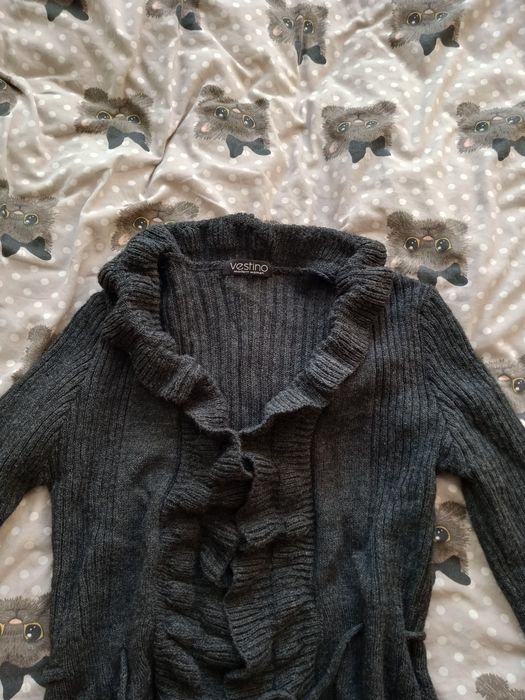 Sweter ciemno szary Vestino modern woman