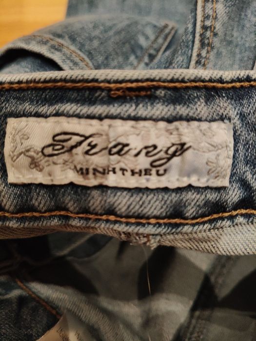 Długa spódnica dżinsowa