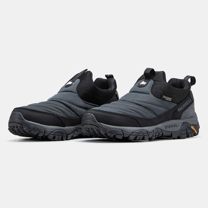 Кросівки Merrell 1TRL Moc 3 Gore-Tex Thinsulate Grey/Black premium