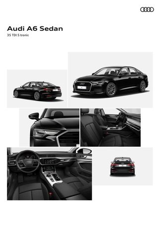 Audi A6 Sedan 2.0 TDI S tronic na wynajem długoterminowy