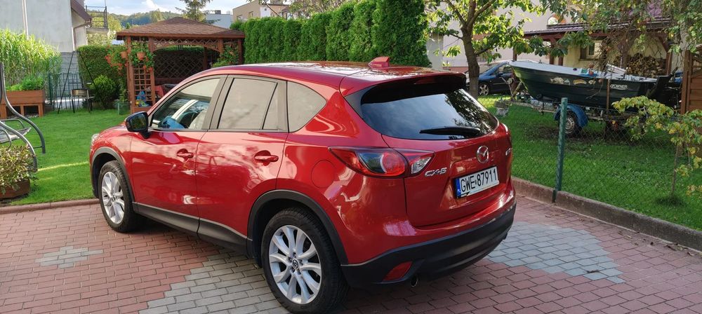 Mazda CX-5 salon polska, niski przebieg, 2 kpl. ALU