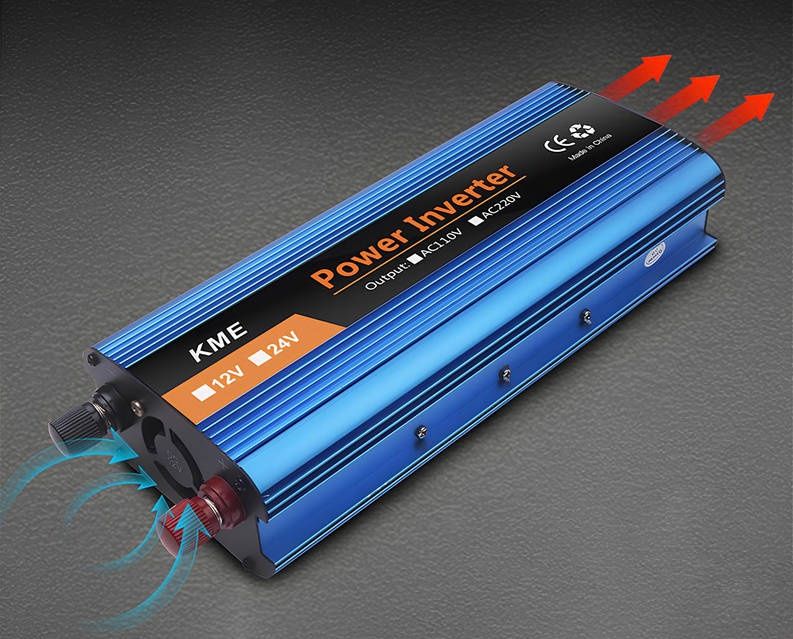 2600W номінал. Перетворювач напруги KME 2600. Автомобільний інвертор н