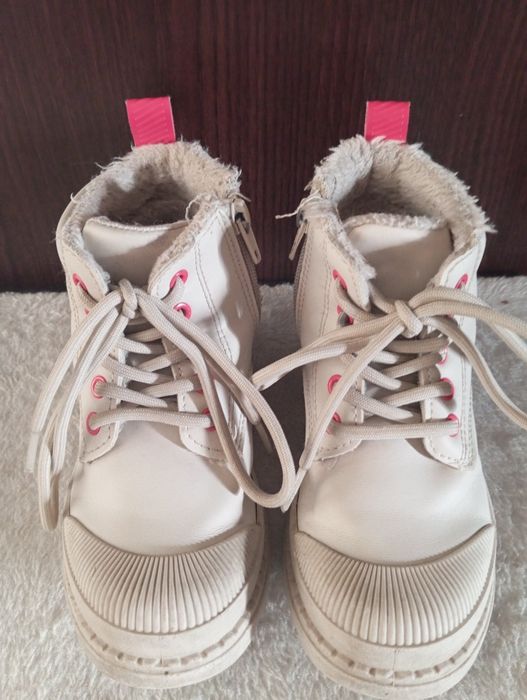 Buty za kostkę ocieplane