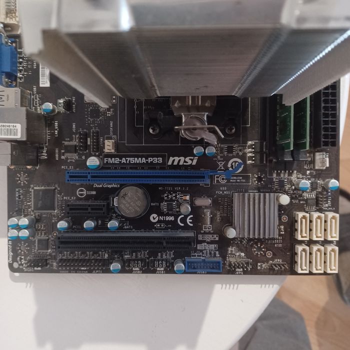 Płyta główna Msi plus procesor i pamięć