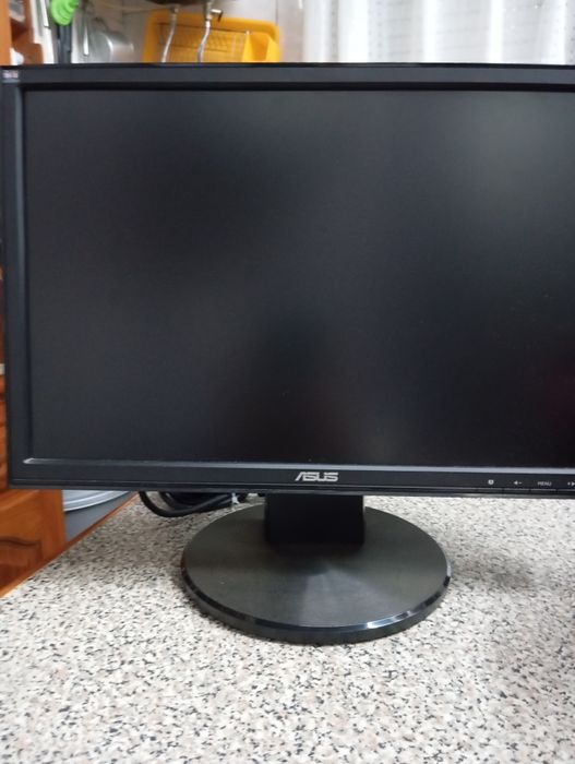 Só o ecrã do computador