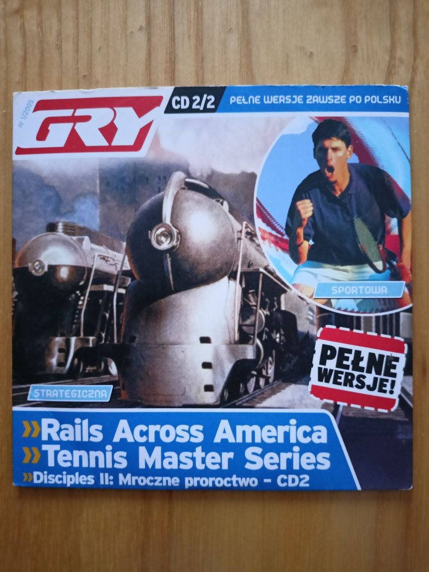 Discipless II, Mroczne proroctwo, Rails Across America, Tennis Master