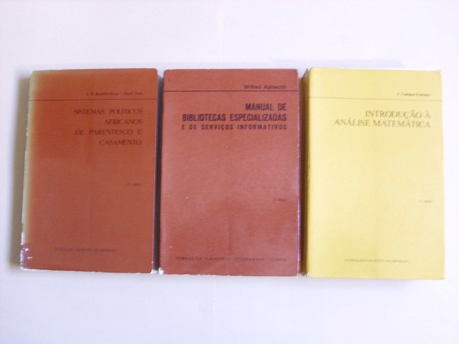 Obras da Fundação Calouste Gulbenkian