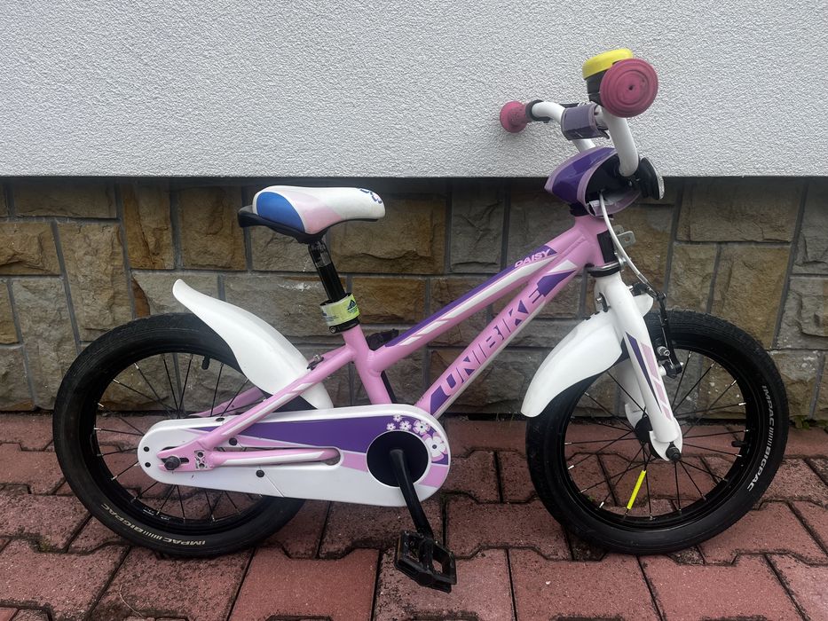 Rower unibike daisy 16” dla dziewczynki