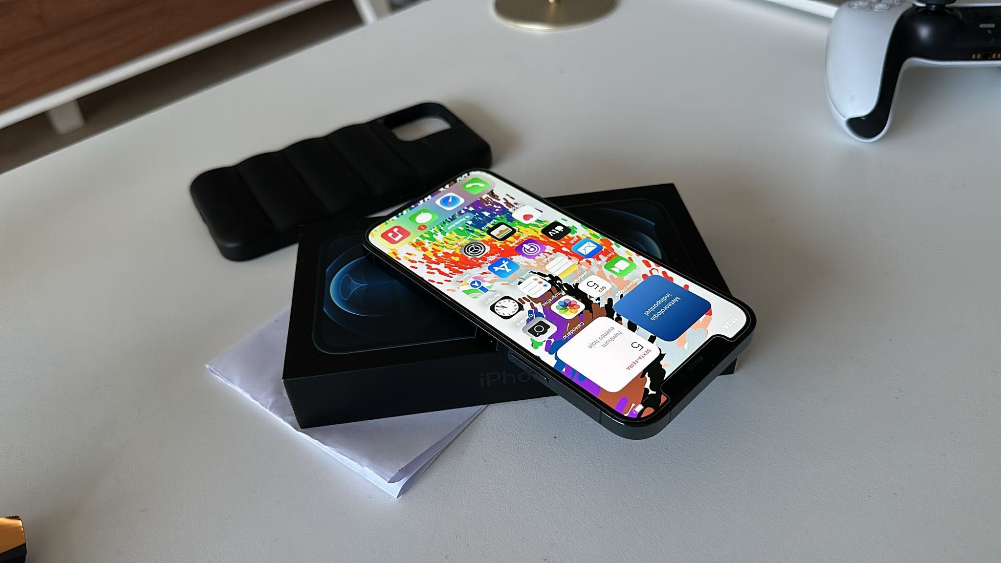 Vendo iPhone 12 Pro Max 128Gb Livre Azul Fatura de Compra