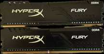 Pamięć RAM DDR4 HyperX Fury 2x4GB 8GB 2400MHz