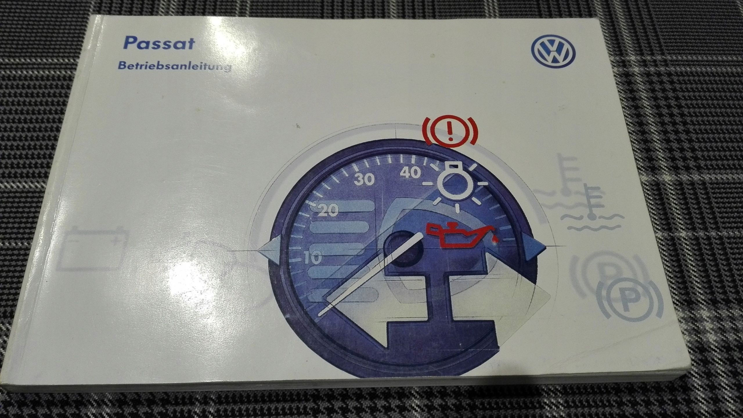 Vw Volkswagen Passat B5 Instrukcja Ksiazka 1997