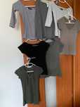 bluzka damska letnia t-shirt XS/S  34/36 h&m amisu reserved paczka