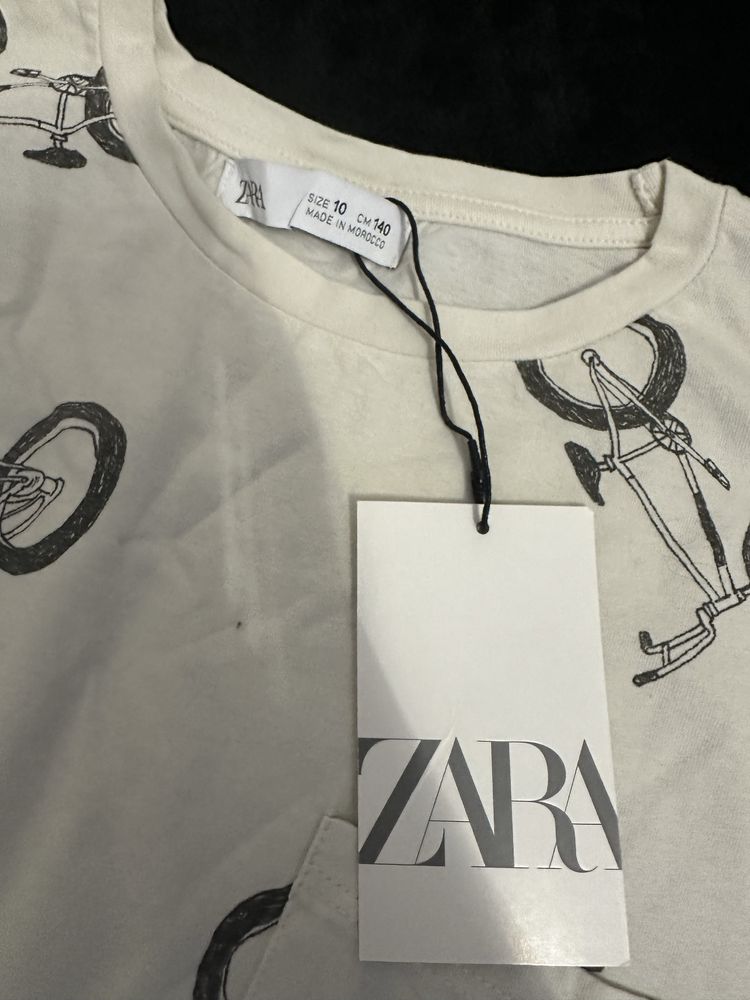 Zara 2x t-shirt bluzki koszulki 140cm