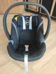 fotelik nosidełko cybex gold aton 5 czarny z adapterami baza isofix