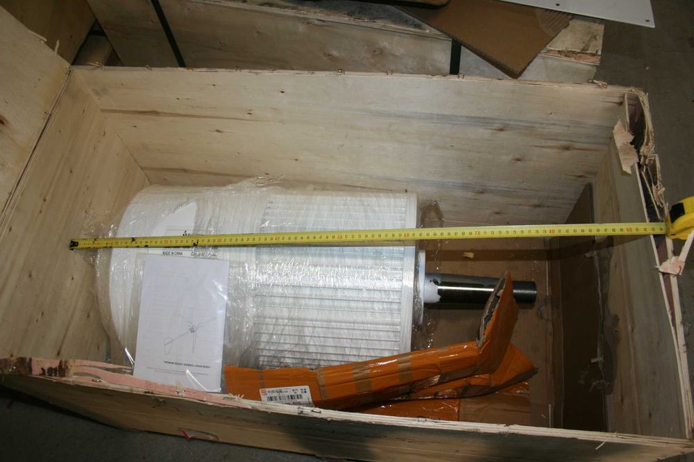 Turbina wiatrowa 10 kW 380V AC / ~800V DC + Maszt 12m WYPRZEDAŻ