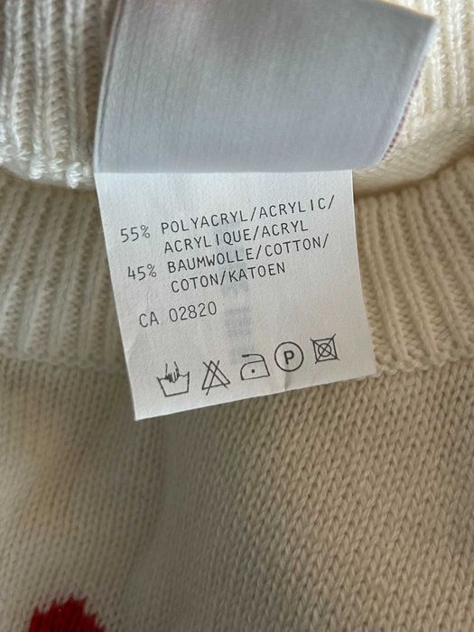 Mondi Escada sweter lata 80 lata 90 marynistyczny haftowany