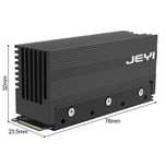 Radiator JEYI M.2 2280 SSD, wytrzymały aluminiowy radiator konwekcyjny