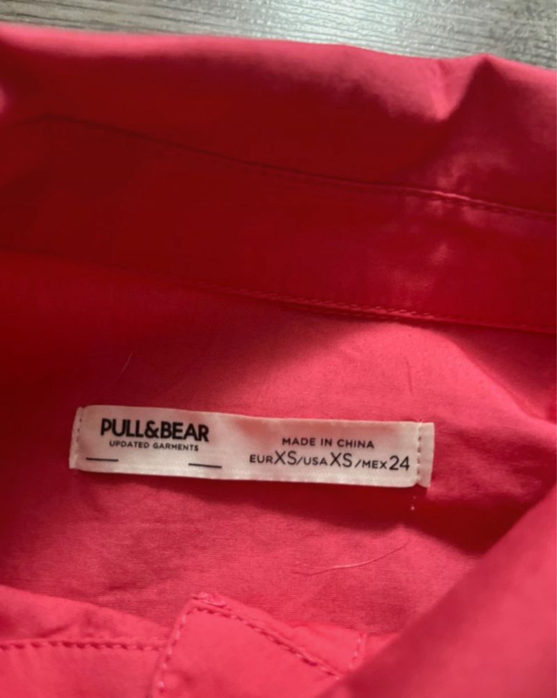 Różowa koszula damska Pull&Bear XS