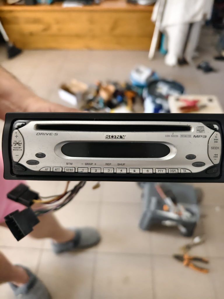 Rádio Sony Xplod