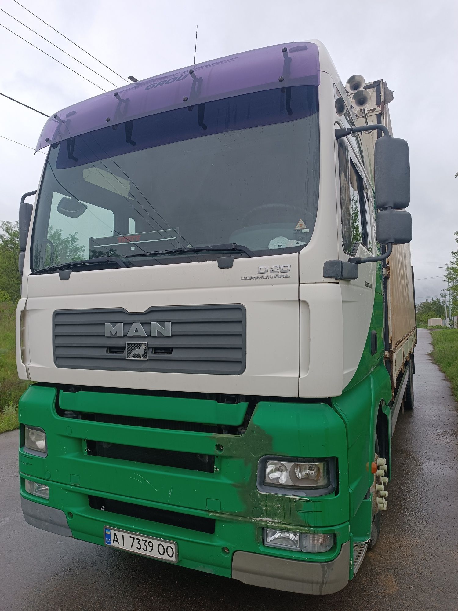 Man tga 26.390 контейнеровоз