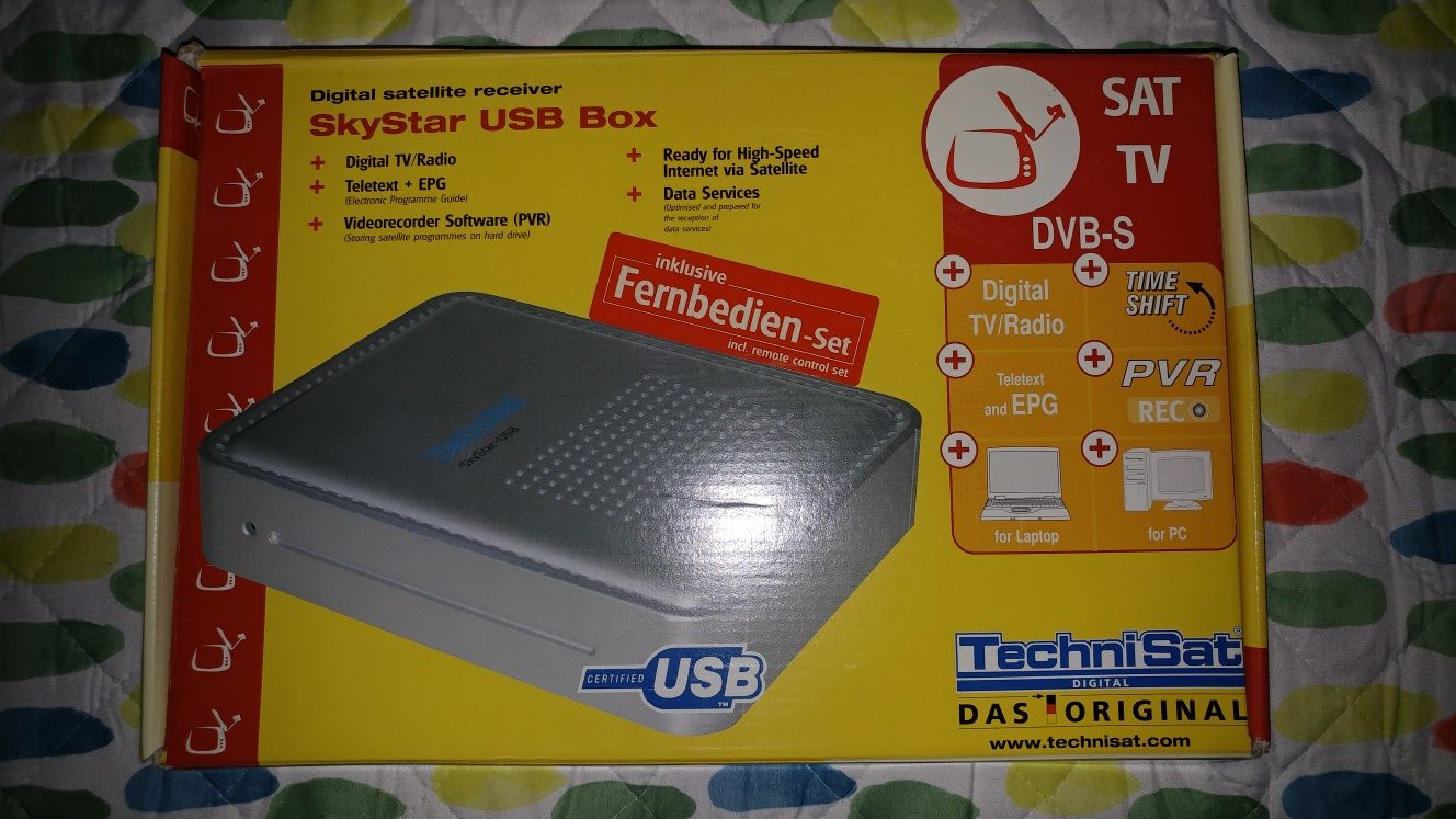 Receptor Satelite Skystar USB