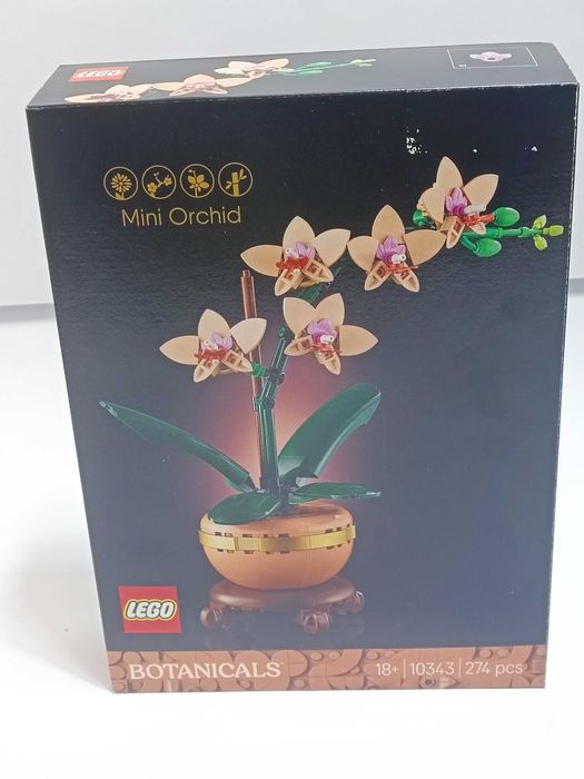 Lego Botanicals 10343 Mała Oorchidea Mini Orchid 881/10/25s