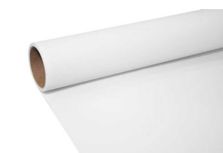 Folia satynowa florystyczna 50cm x 8 m BIAŁA