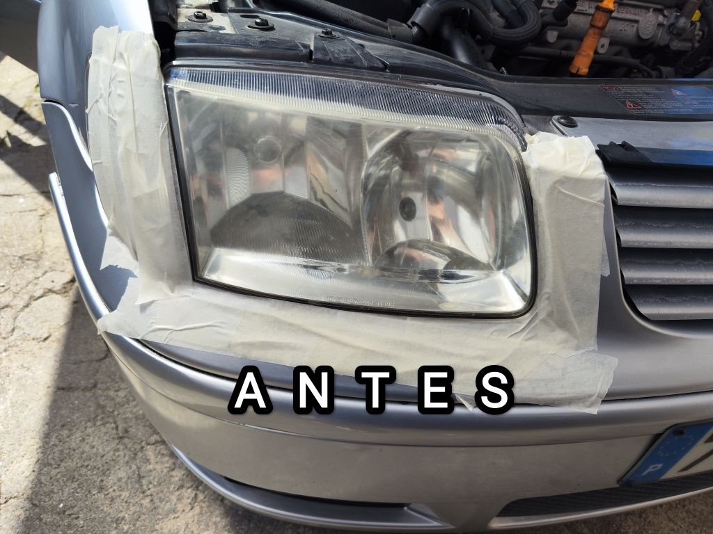Faço polimento de óticas