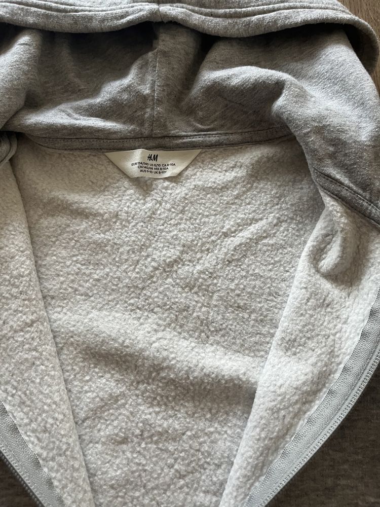 Кофта H&M на флісі для хлопчика 134см