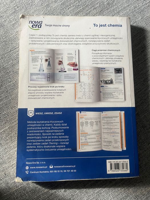 Podręcznik To jest chemia 1 zakres rozszerzony Nowa Era