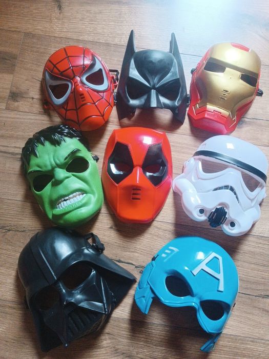 Карнавальні маски до супергероїв marvel