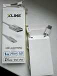Nowy kabel USB – Lightning XLINE 1m | IPhone IPad IPod