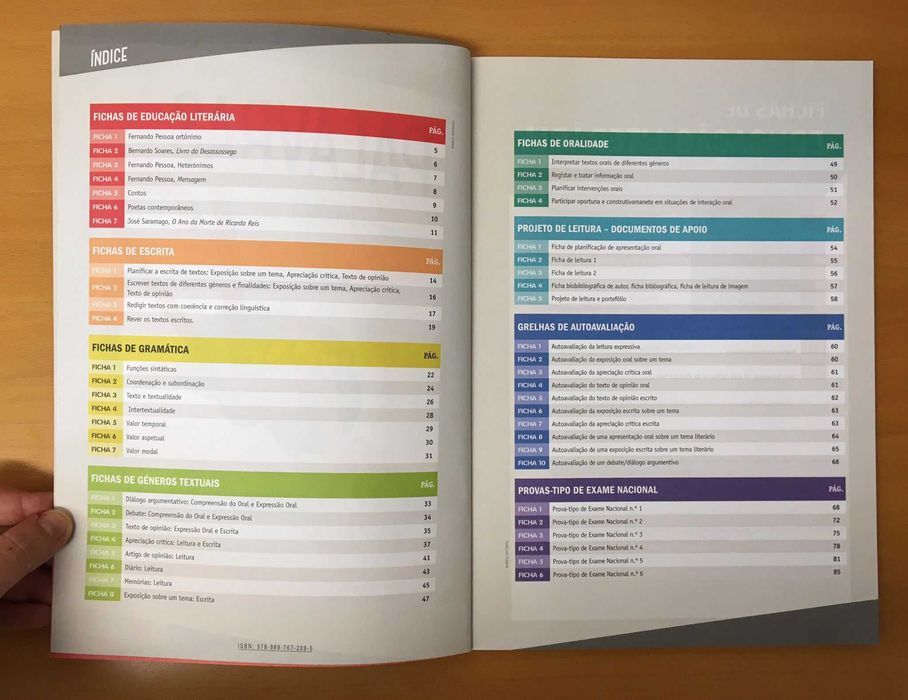 Caderno de atividades/Preparação para exame Português 12º ano