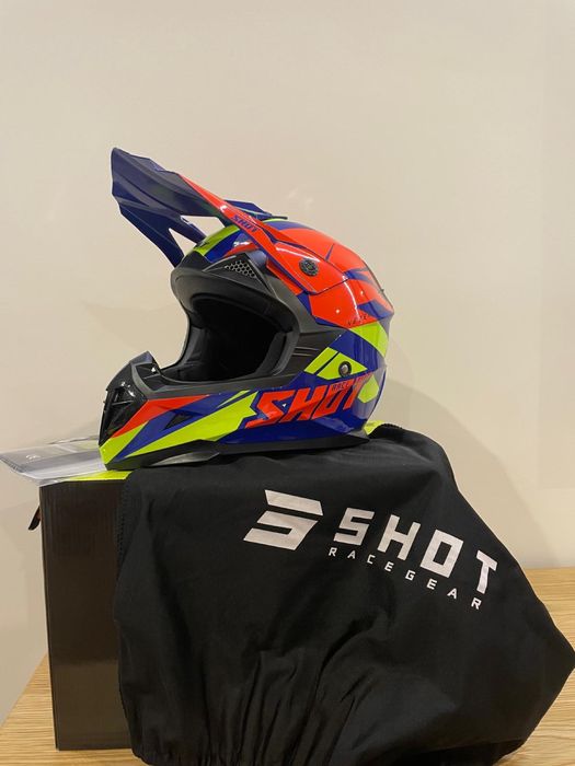 Capacete Motocross Shot 2025 Novo
